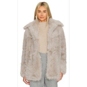 ASTR the Label Silver Hadley Coat - Size S